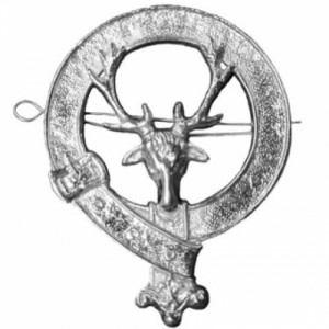 Circular Mounted Scottish Stag